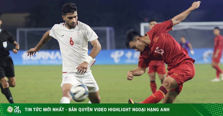 Trực tiếp bóng đá U23 Việt Nam - U23 Iran: Bàn thua cuối cùng từ phạt góc (ASIAD) (Hết giờ)